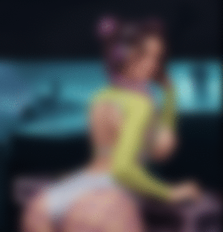 Анимация Бритни / Britney в роли эротического диджея из игры Lust Goddess
